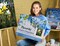 Figured'Art Paint by Numbers for Adults with Frame Colorful field of Flowers 16"x20" - Craft Art Painting DIY Kit Canvas Already Stretched on a Wooden Frame